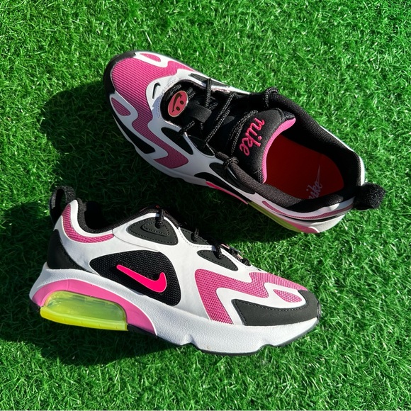 Nike Air Max 200 Black / Hyper Pink - Picture 10 of 11